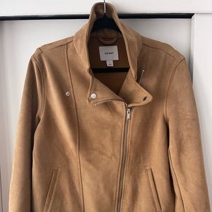 Old Navy - Camel/Tan Suede Jacket